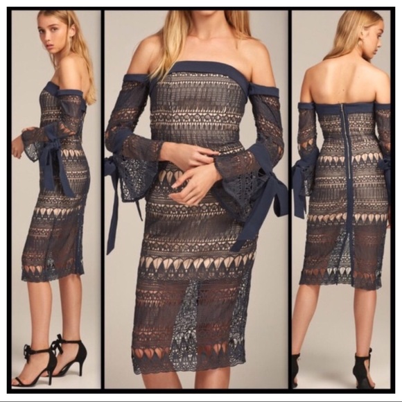 KEEPSAKE The Label Walk On By Lace Midi Dress - Picture 2 of 8